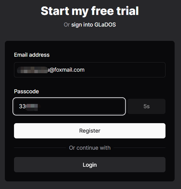 先完成基础账号注册