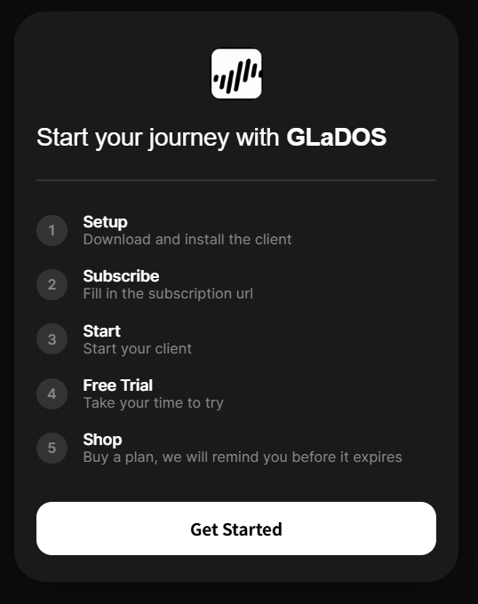 登录后点击开始